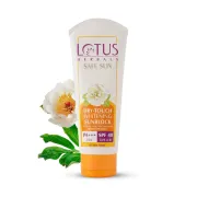 Lotus Herbals Safe Sun Dry-Touch Whitening Sunscreen SPF 40 PA+++, 50 gm