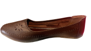 Women Brown  Flat Ballets (jutti for ladies girls)