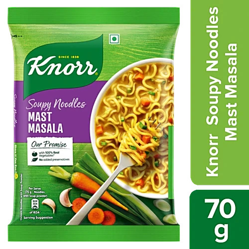 Knorr Mast Masala Soupy Noodles, 70 g