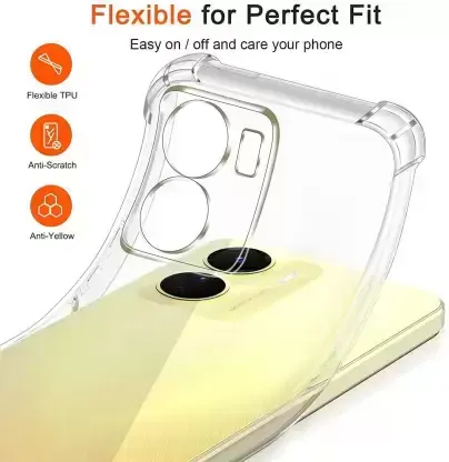 Vivo T2x 5G Transparent Back Cover