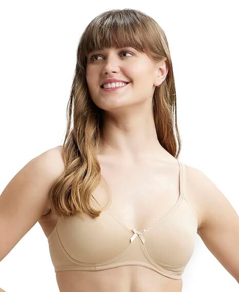 Jockey Woman Essence Wire-Free Shaper Bra Almondine 1722-01 (Size 34C) 1Pc