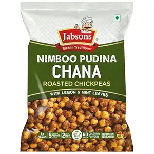 Jabson Nimboo Pudina Chana Roasted Chickpeas, 150G
