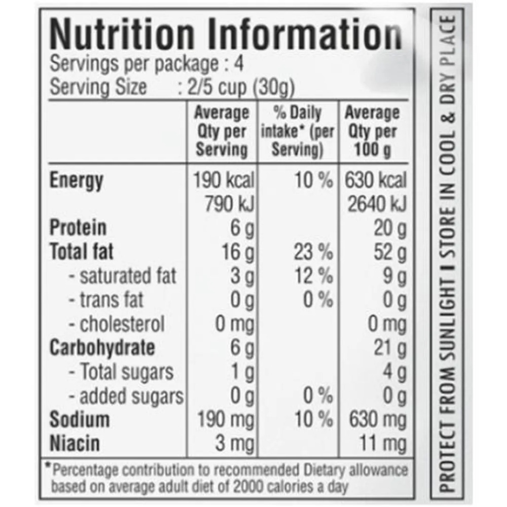 JABSONS Roasted Peanuts - Bar-B-Que, 140 gm