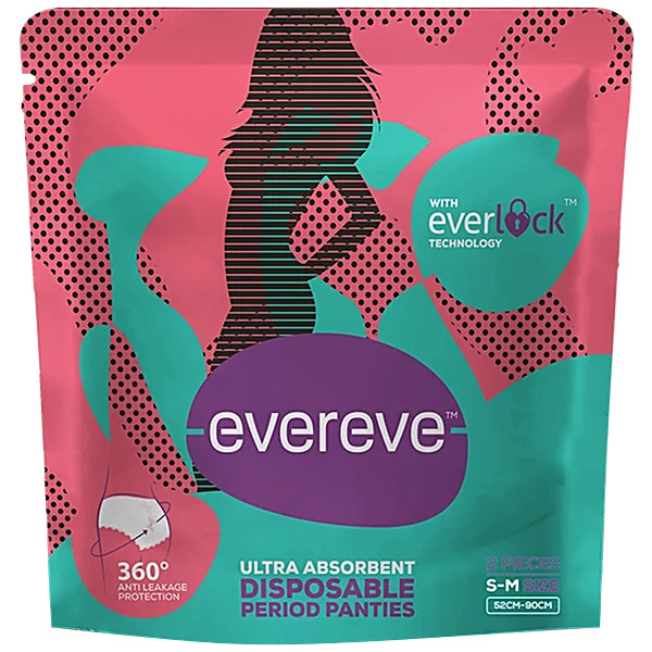 Evereve Ultra Absorbent Disposable Period Panties S-M