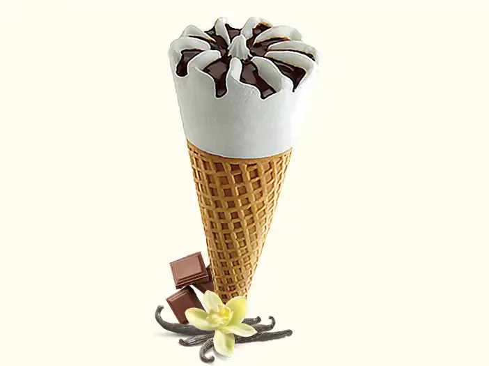 Havmor Choco Vanilla Ice Cream Cone 100 ml