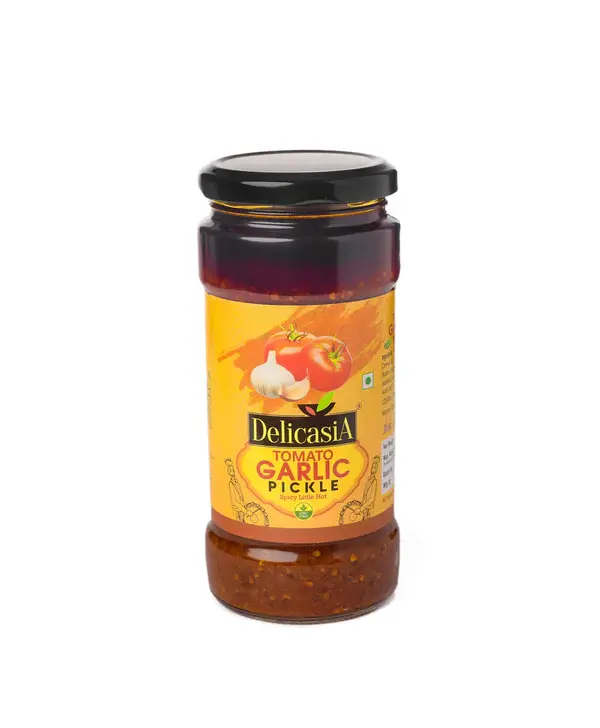 Delicasia Tomato Garlic Chutney, 375 gm