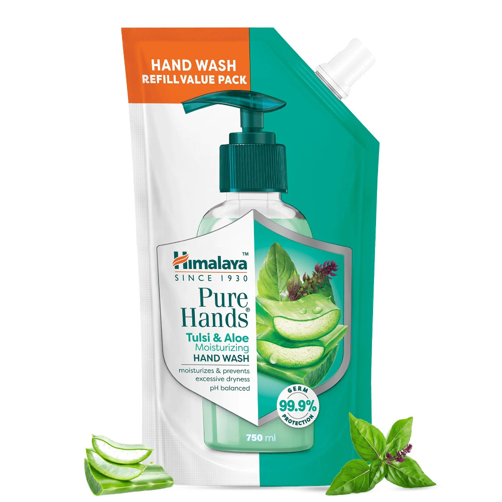 Himalaya Pure Hands Tulsi & Aloe Moisturising Hand Wash, 675Ml