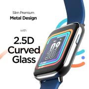 boAt Matrix Smart Watch with 1.65” AMOLED Display, Always On Mode, Slim Premium Design, Heart Rate & SpO2 Monitoring, Health Ecosystem & Multiple Sports Modes, 3ATM & 7 Days Battery Life(Ocean Blue)