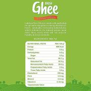 LAKSHYA 100% Pure Desi Ghee Clarified Butter (1L)