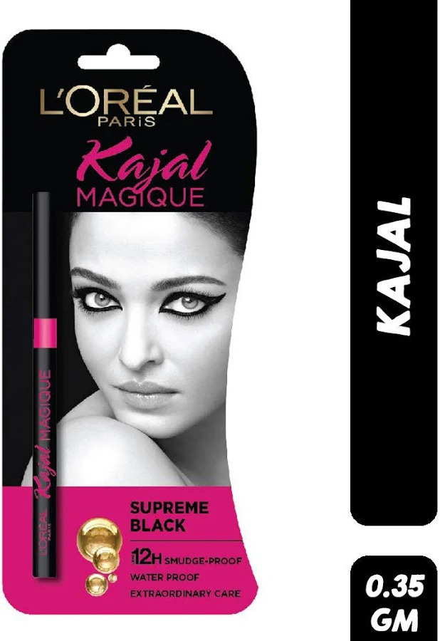Loreal Paris Kajal Magique Supreme Black 0.35gm