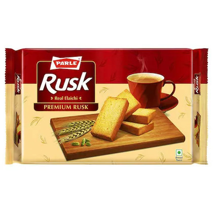 Parle rusk Real Elaichi premium rusk, 182G