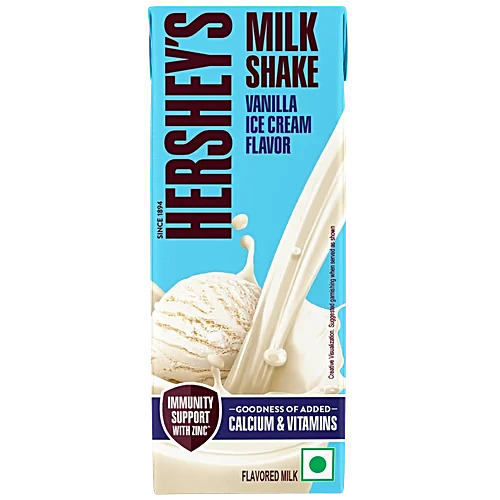 Hersheys Milk Shake Vanilla Ice Cream Flavor 180g