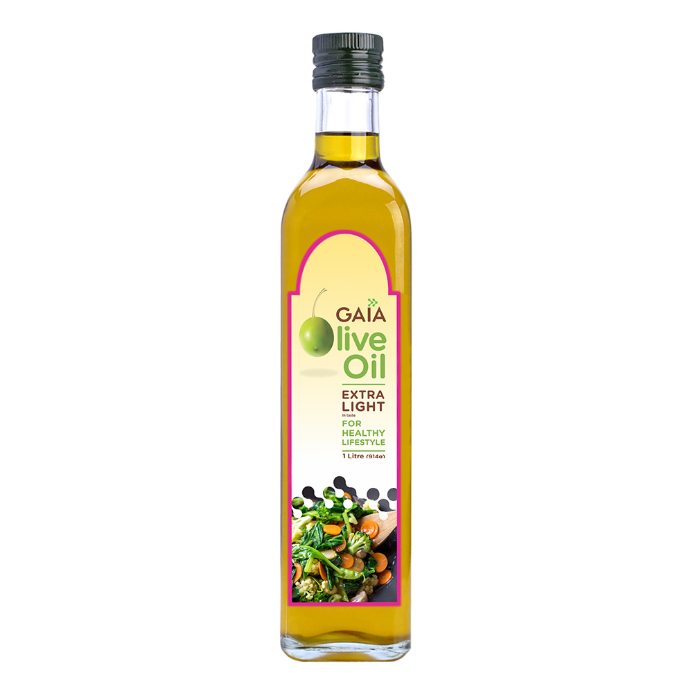Gaia Olive Oil Extra Light 1 Ltr