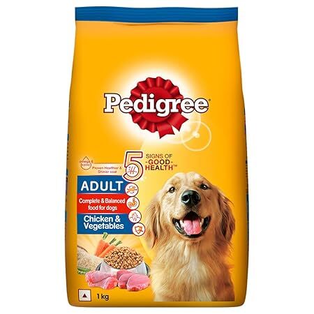 Pedigree Adult Chicken & Vegitables 1Kg