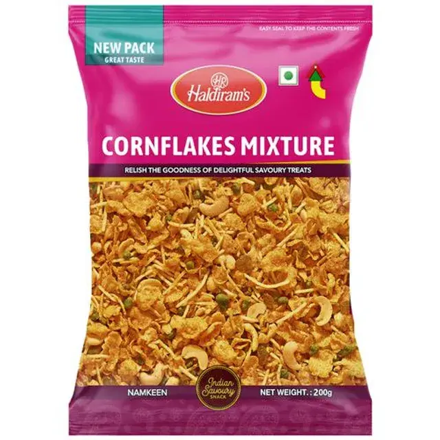 Haldirams Cornflakes Mixture Namkeen , 200 g