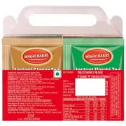 Wagh Bakri Instant Premix Tea - 3 In 1 Combo Pack With Masala,Ginger & Elaichi, 168 g (12 Sachets x 14g Each)