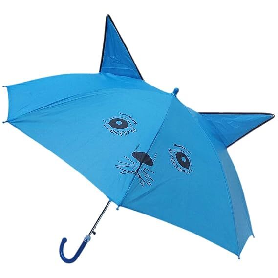 Kids Cat Shape Cartoon Umbrella 1N