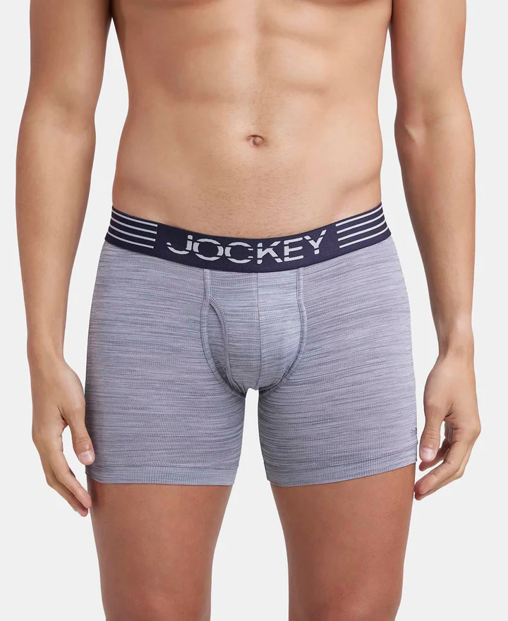 Jockey Move Performance Boxer Brief MM06-01 M-Size Mid Grey