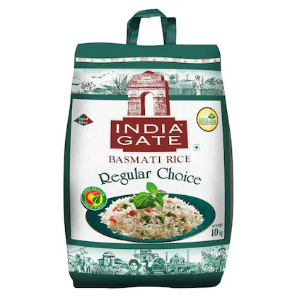 India Gate Regular Choice Basmati Rice 10 kg
