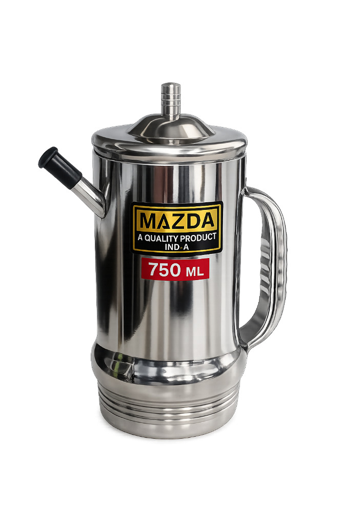 Mazda Stainless Steel Penguin Oil Pourer 750ML