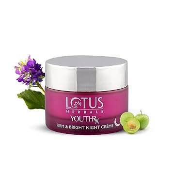 Lotus Herbals Youthrx Retinol + Vitamin C With Natural Bakuchiol Bright Night Creme 50GM