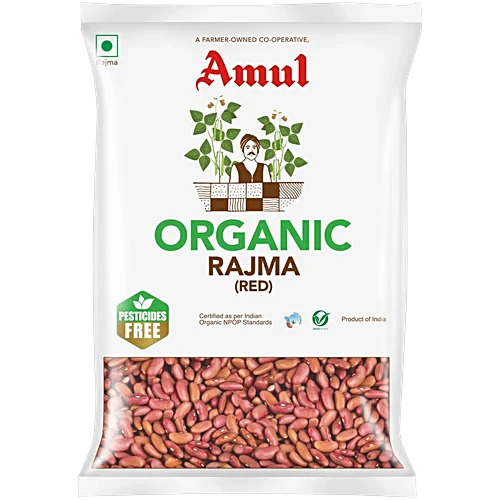 Amul Organic Rajma Red 500g