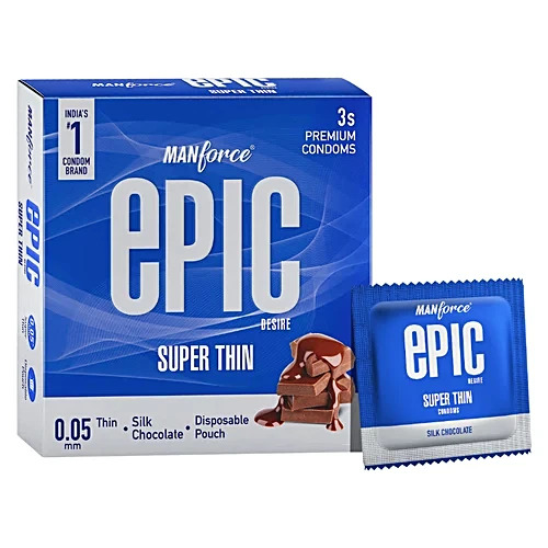 MANFORCE EPIC SUPER THIN SILK CHOCOLATE