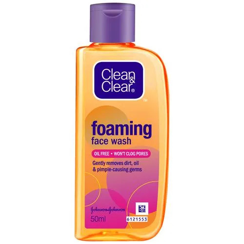 Clean & Clear Foaming Face Wash, 50 ml