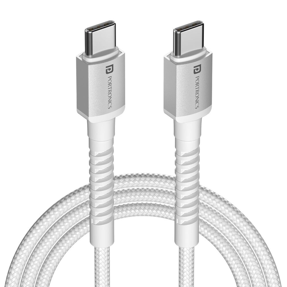 Portronics Connect X POR 2163 Type C to Type C Cable