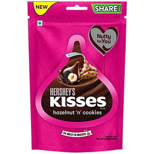 Hersheys Kisses Hazelnut N Cookies 100.8g