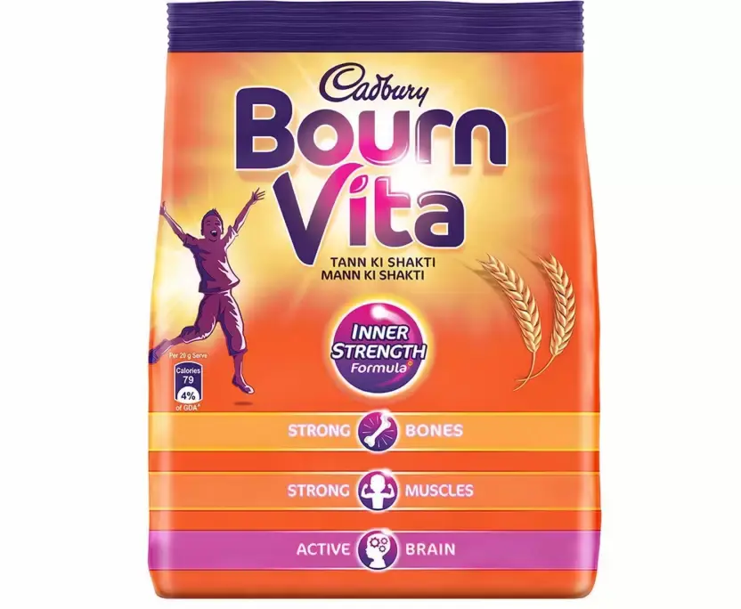 Cadbury Bournvita Chocolate Health Drink, 1 kg Pouch