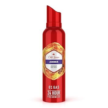 OLD SPICE AMBER ODORAY BODY SPRAY 115G