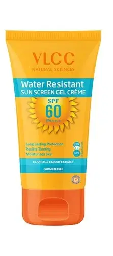 VLCC  Natural Sciences Water Resistant SPF 60 PA+++ Sunscreen Gel Cream, 100 gm