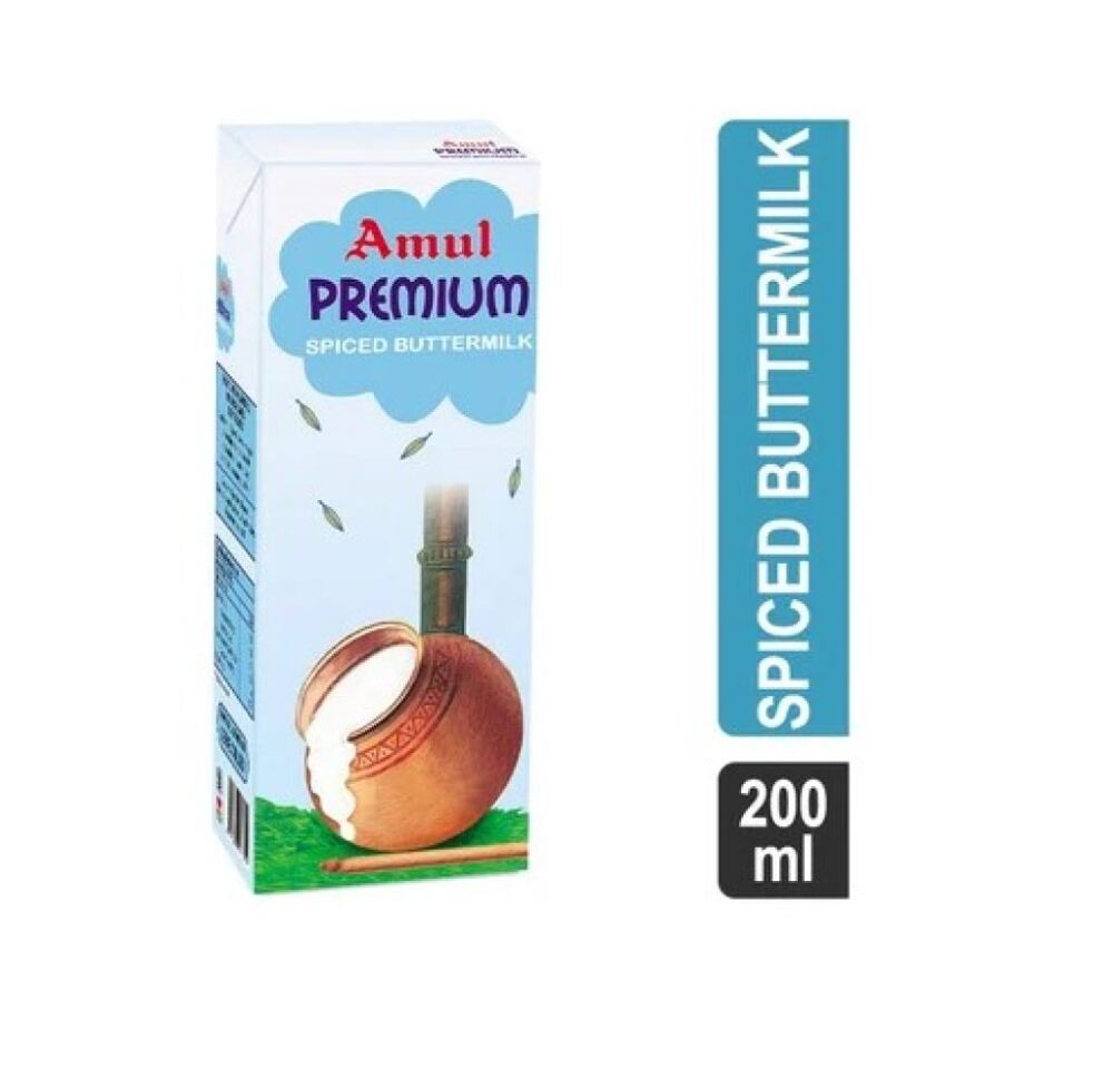 Amul Premium Spiced Buttermilk 200ml