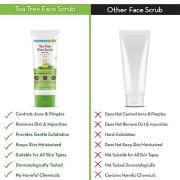 Mamaearth Tea Tree Face Scrub with Tea Tree and Neem for Skin Purification - 100g