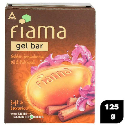 Fiama Gel Bar Golden Sandalwood Oil & Patchouli 75g