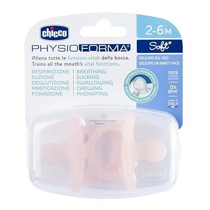 Chicco Physio Forma Soother Soft Pink 2-6 M 1PC