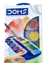 Doms Aqua Colour Cakes 18 Shades 1N