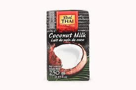 Real Thai Coconut Milk Lait de Moix Coco 250 ml