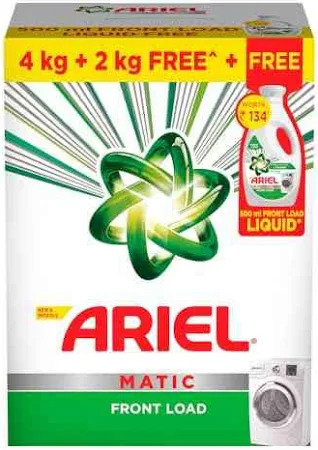 Ariel Machine Expert Front Load 4Kg+2Kg+Ariel Matic Liquid 500Ml Free