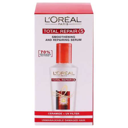 L'Oreal Total Repair 5 Instant Smoothing & Nourishing Hair Serum 40 ml