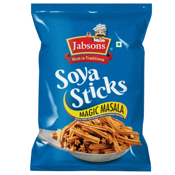 Jabsons Soya Sticks Magic Masala, 180g