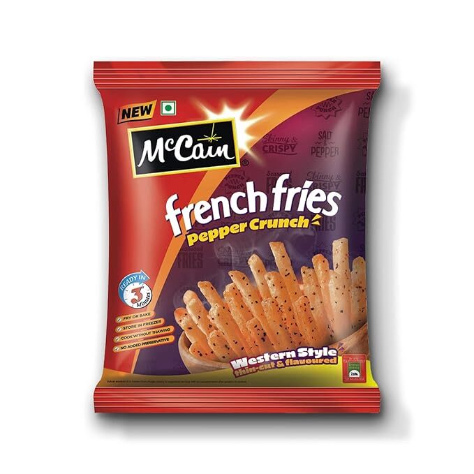 Mccain Frenchfries Pepper Crunch 420 G