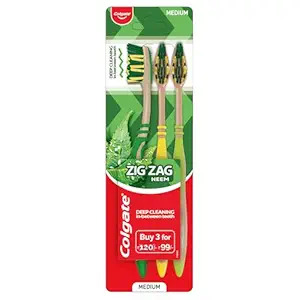 Colgate Zig Zag Neem Deep Clean Between Teeth, 3N