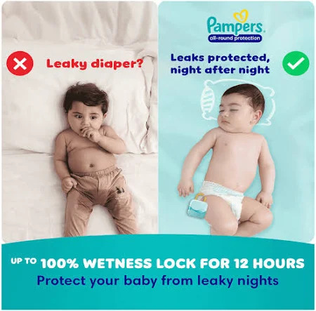 Pampers All-Round Protection Anti-Rash Blanket S 4-8Kg, 30Pants