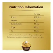 Ferrero Rocher Chocolate 16 pcs Box, 200 g