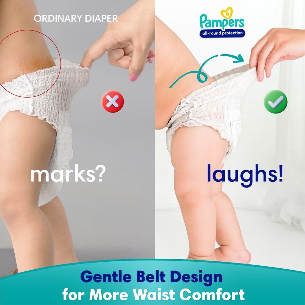 Pampers All round Protection Pants Style Baby Diapers, X- Large (XL) Size, 32 Count,