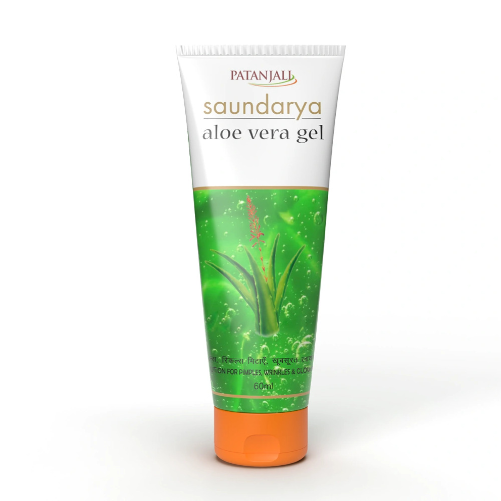 Patanjali Saundarya Aloe Vera Gel, 60ml Tube