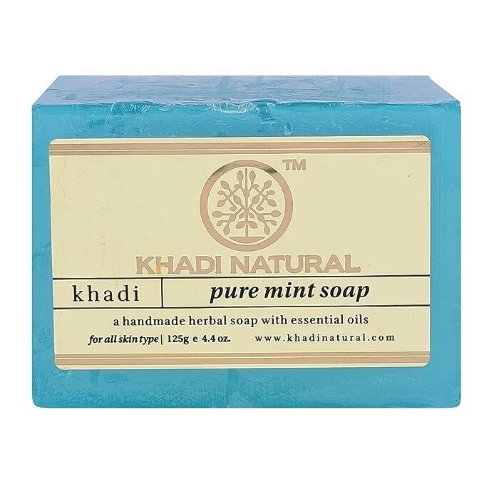 Khadi Mint Soap, 125 gm