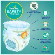 Pampers Diaper Pants- Extra Large Size, All Round Protection, Anti-Rash Blanket, New & Improvd, 7 Pants